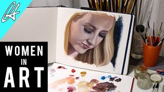 International Women's Day 2018 | time lapse | Women in Fine Art
