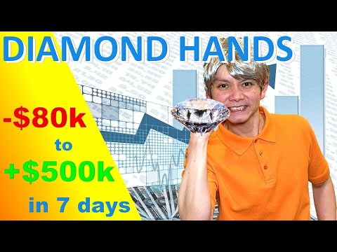 How I turned $80k loss to $500k profit in 7 days - DIAMOND HANDS fundamental strategy