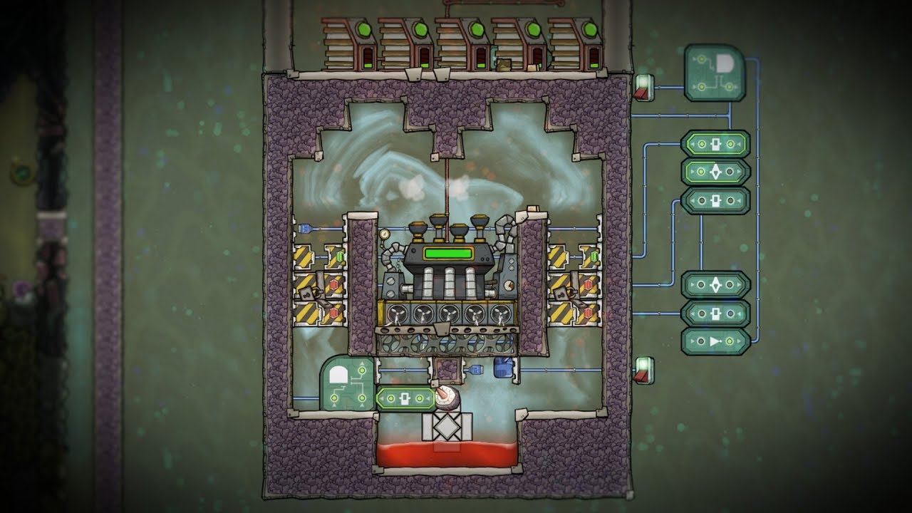 Steam Turbine Experiment! Oxygen Not Included Occupational Upgrade