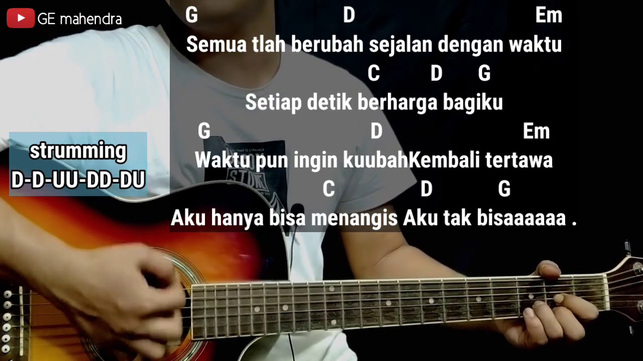 Kunci Gitar PERGI  HILANG  DAN  LUPAKAN  Remember Of Today 