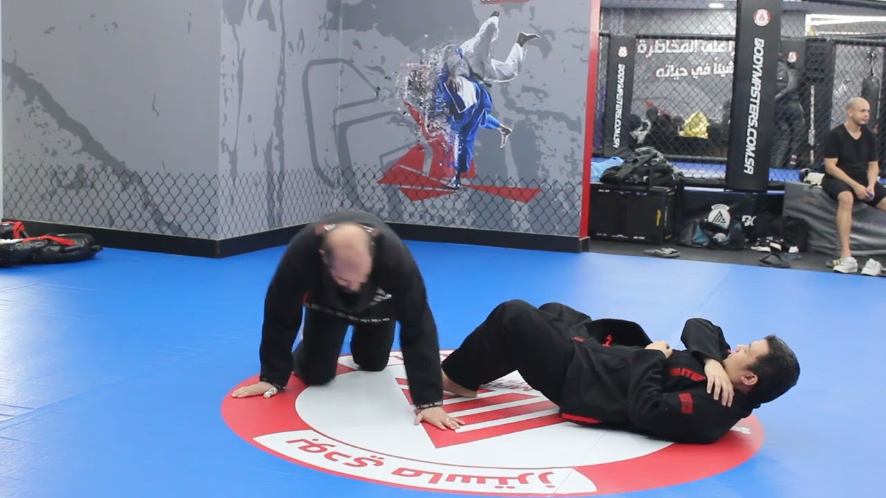 Bjj Training with Coach Ansarov Bodymasters Riyadh Takhasussi Martial Arts Academy