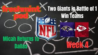 NFL Week 4 Part 1 - Live Look-In MNF