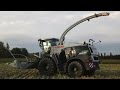 Day and night claas jaguar 980 the black beast  trinciato mais e sorgo 2016  agrotecnica fraron