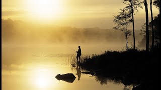 Relaxing Sounds of Fishing in Summer. Fishing ASMR, Sound of Nature.