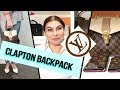 Louis Vuitton Clapton Backpack One Year Review and What Fits Inside - 4 combinations | OxanaLV