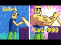 Noob vs Super Strongman vs Arm Wrestling Simulator - Funny Roblox Animation #1