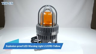 Explosion-proof LED Warning Light_L1219D_Yellow Light_THT-EX