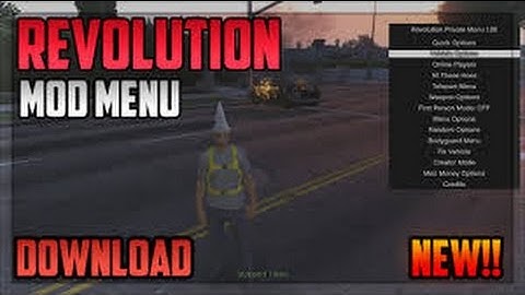 GTA 5 - Revolution Menu Remastered + Script Bypass - TU27/1.27