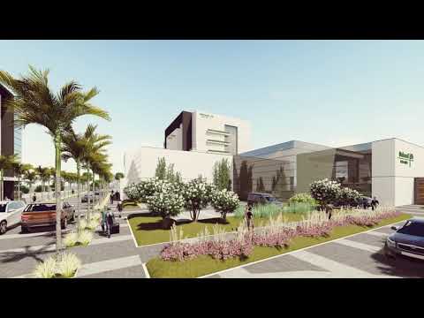 Novo hospital da Unimed Salto/Itu - Perspectiva ilustrada