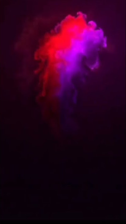 mentahan asap warna warni di intro jedag jedug