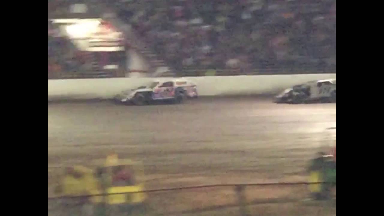 Modified flip at Tri-State Speedway