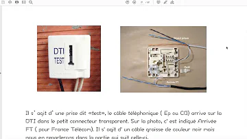 Comment savoir si prise DTI fonctionne ?