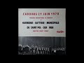 Cabourg 21 juin 1970  concours international de musique  harmoniebatterie de saint pol sur mer