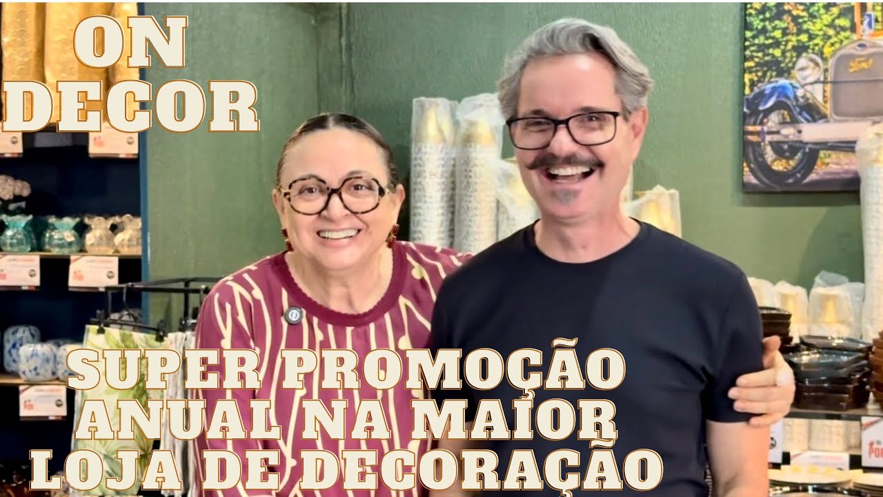 ON DECOR E SUA GRANDE QUEIMA ANUAL, TUDO PARA SUA CASA COM PREÇOS INCRÍVEIS APROVEITA.