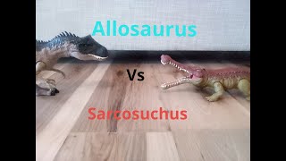 Allosaurus vs Sarcosuchus