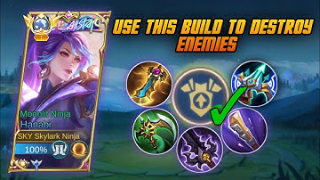 USE THIS ITEM FOR HANABI TO DESTROY ENEMIES! INSANE HANABI BUILD🔥 | HANABI BEST BUILD & EMBLEMS 2023