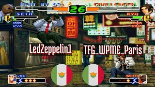 FT5 @kof2000: LedZeppelin1 (MX) vs TFG_WPME_Paris (MX) [King of Fighters 2000 Fightcade] Jul 1