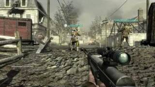 Insane WaW Quad Wallbang!!!