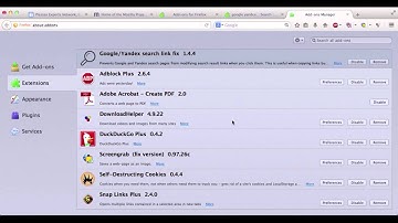 Tools We Love: How to use (and delete) Firefox Addons