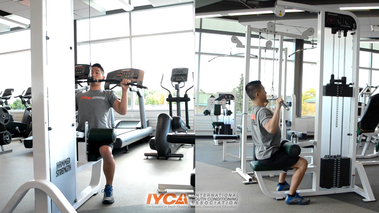 Overhand Grip Pulldown - IYCA