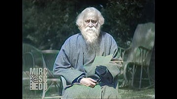 Rabindra Nath Tagore rare video with his own voice [4K 60FPS] | Upscaled with AI