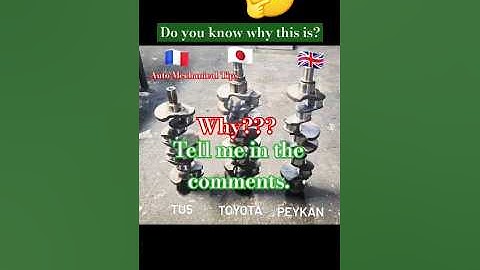 Crank shaft Material noise #automobile #mechanic #automotivetools#short