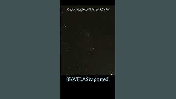 3I/ATLAS Captured!. Passes Earth!  Interstellar Comet 3I/ATLAS #3iatlas #3iatlasupdate #spacenews
