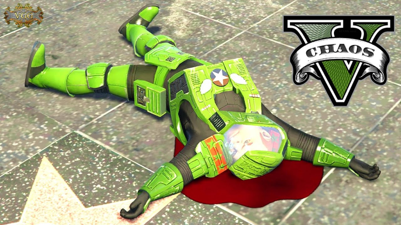 Slow Motion Sniper On Space Ranger GTA V