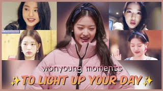 wonyoung moments to make you smile (happy WONYOUNG day!)