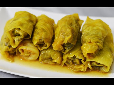 طرز تهیه دلمه کلم برگ | Cabbage Dolma