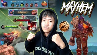 ALDOUS 500 STACK MODE MAYHEM PAKAI INSPIRE SEKALI SEREPET MUSUH LENYAP - Mobile legends