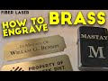 How to Engrave BRASS with a FIBER LASER | Zippo Engraving | Fiber Laser Tutorials