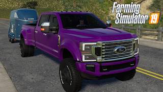 FS19 - 2020 Ford F450 SuperDuty - NEW CAR MOD for Farming Simulator 2019 ROLEPLAY