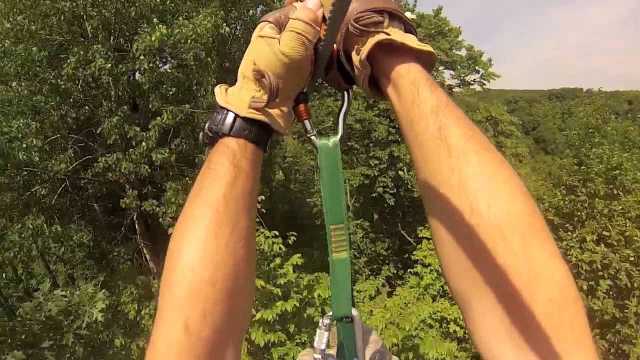 Zip Lining at Kerfoot Canopy Tour YouTube