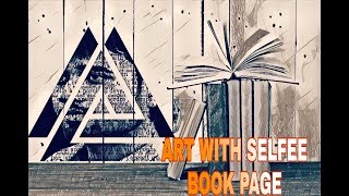 PicsArt Editing Tutorial HOW TO CREATE AN ARTISTIC SELFIE WITH A BOOK PAGE BY EDITED INDIA screenshot 5
