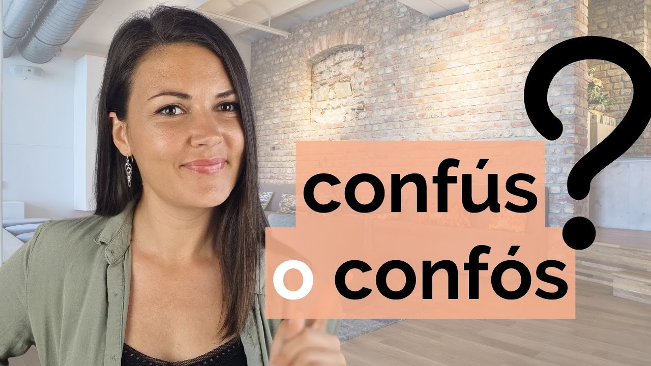 🤪 CONFÚS o CONFÓS? Quan s'escriu d'una manera i de l'altra - YouTube