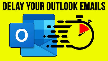 How to Delay or Schedule the Sending of an Email in Microsoft Outlook