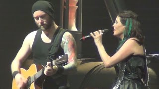 Within Temptation - Whole World Is Watching (Acoustic) Live Paris Le Zénith 2014 chords