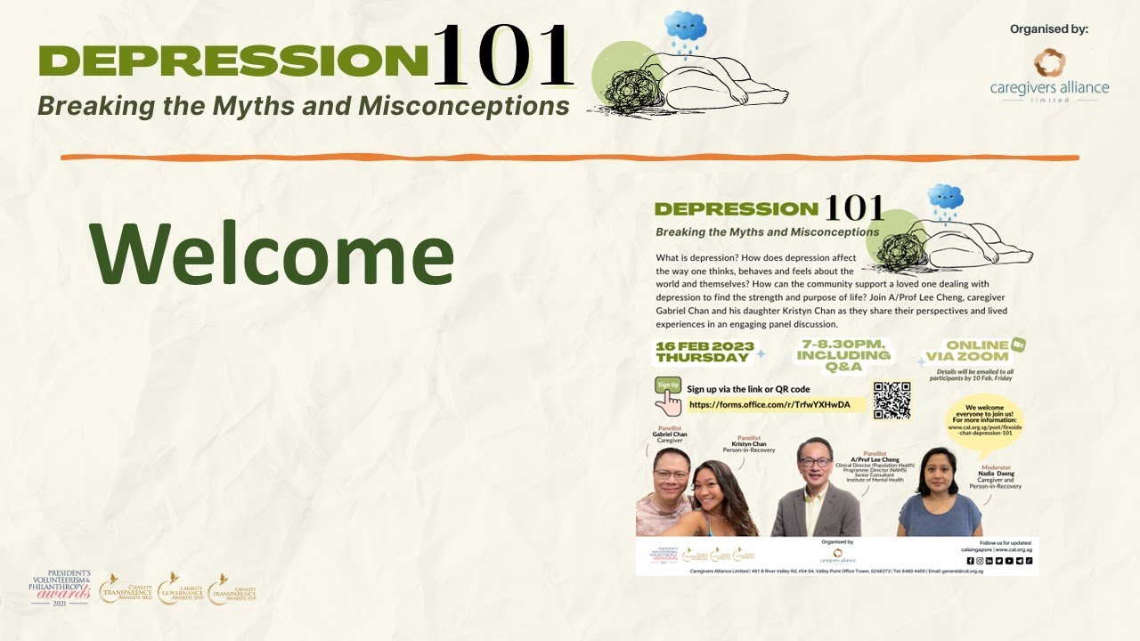 [Fireside Chat] Depression 101: Breaking the Myths and Misconceptions
