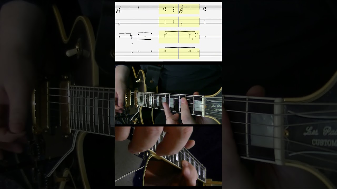 Guitar Tab Sixteen Tons by ZZ Top #guitarriffs #guitar #zztop