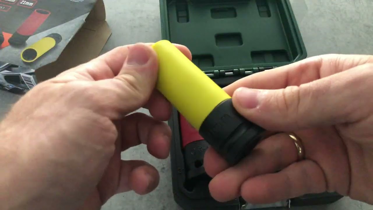 Wheel Drive - B1 unboxing YouTube PSS Parkside - Sockets 3