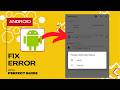 Package Installer Keeps Stopping Problem Solved Android (Quick Fix)