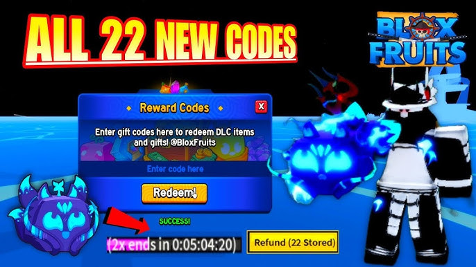 🔹All Blox Fruits / Blox Piece Codes *🔥1 HOUR 2x XP BOOST* • 💎2020  January 