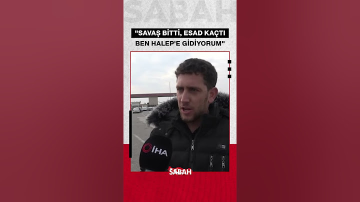 "Savaş bitti, Esad kaçtı, ben Halep'e gidiyorum. Ailem, her şeyim orada"