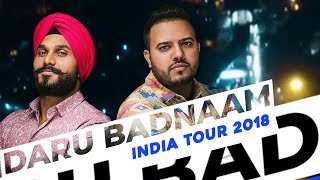 Daru Badnaam | India Tour 2018 | Param Singh & Kamal Kahlon | Pratik Studio | VIP Records