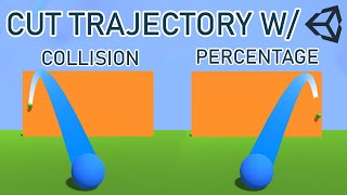How To CUT A Line Renderer TRAJECTORY With Collision And/Or Percentage | Unity Tutorial screenshot 2