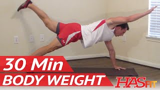 HASfit Body Weight Workout Bodyweight Exercises without Weights Free Exercise with no Equipment