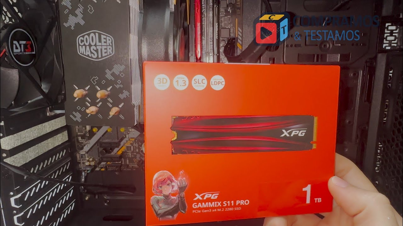 SSD M.2 2280 XPG GAMMIX S11 Pro 1TB | Primeiras Impressões e