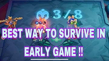 How to survive in early game Tharz skill 3 !! | Magic Chess