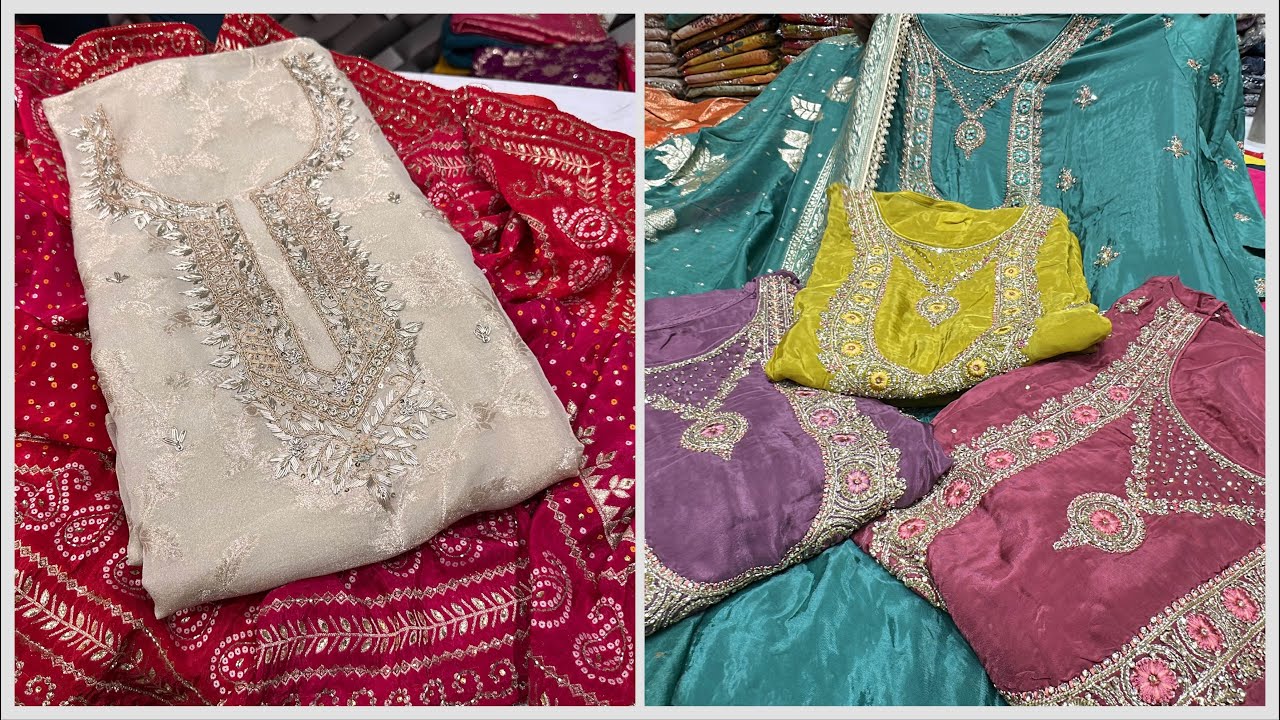 ✨ Super Collection Ladies Suits 👈 Best Price 👈 Single Available | Chandni Chowk Wholesale 2025